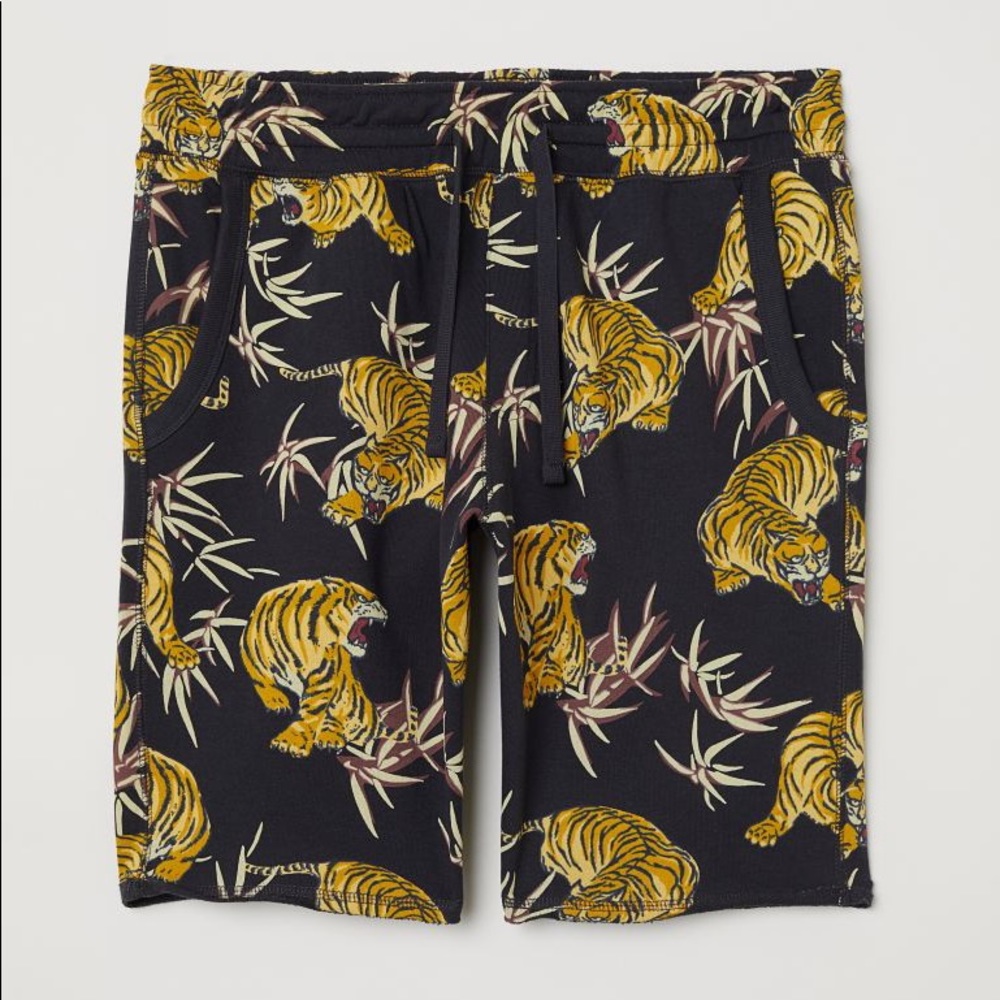 Black Tiger Sweatshorts